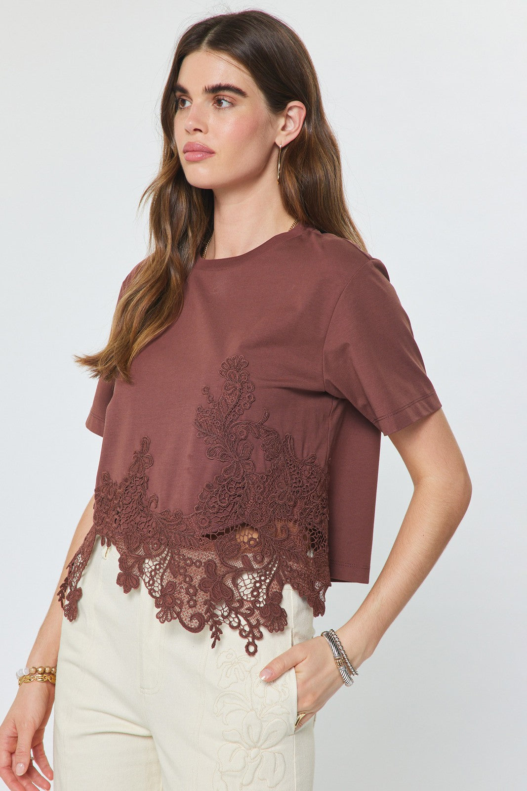 2536 Lace T-Shirt