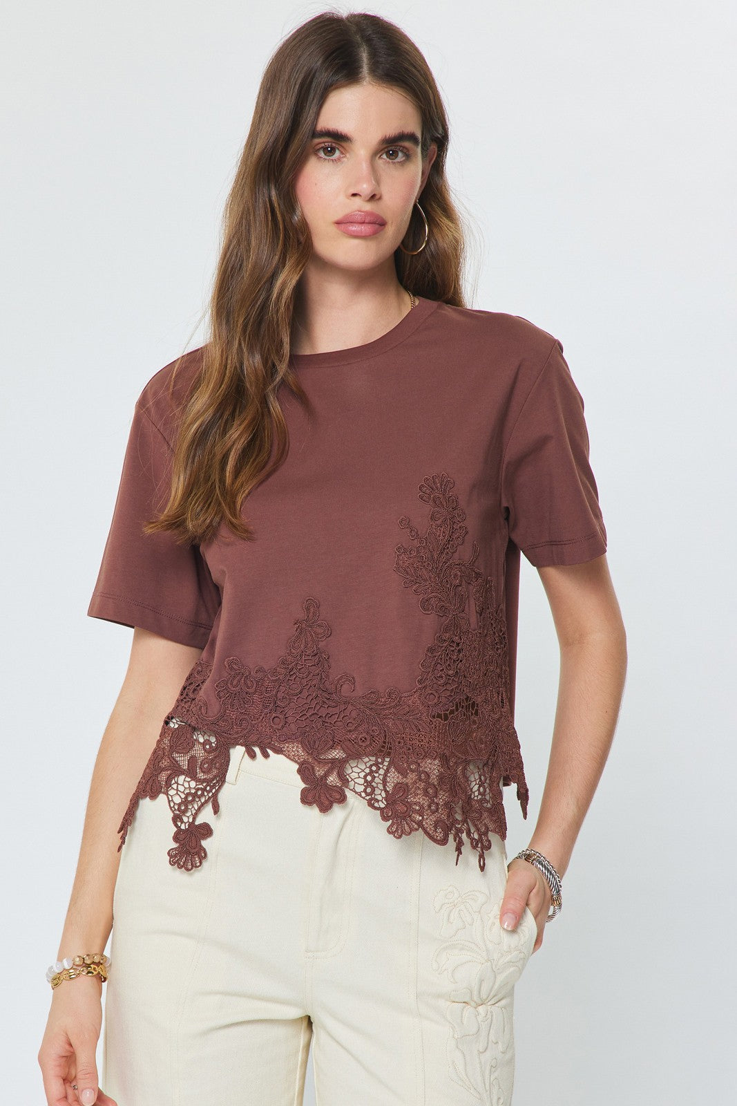 2536 Lace T-Shirt