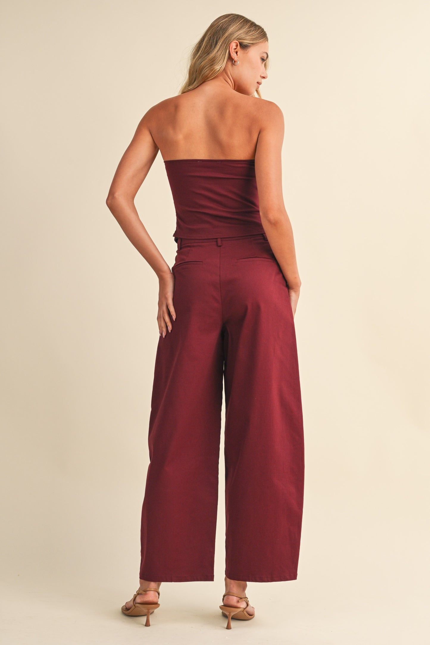 2640 Corset And Barrel Pant Set