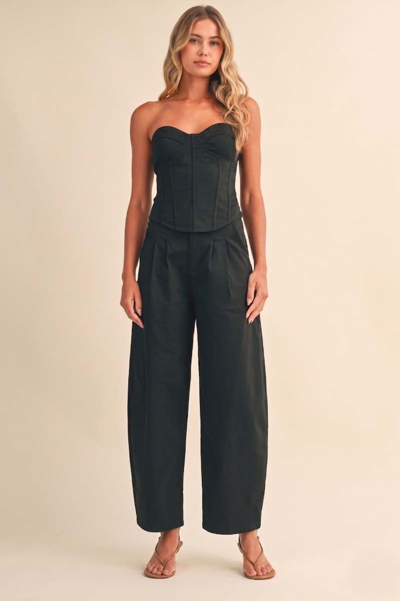 2640 Corset And Barrel Pant Set