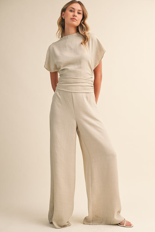 2357 Natural Jumpsuit