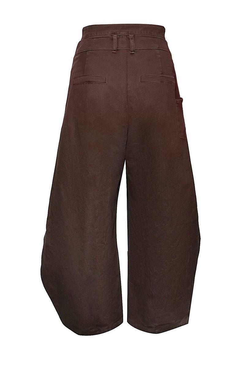 2669 Assymetrical Denim Skirt Pant
