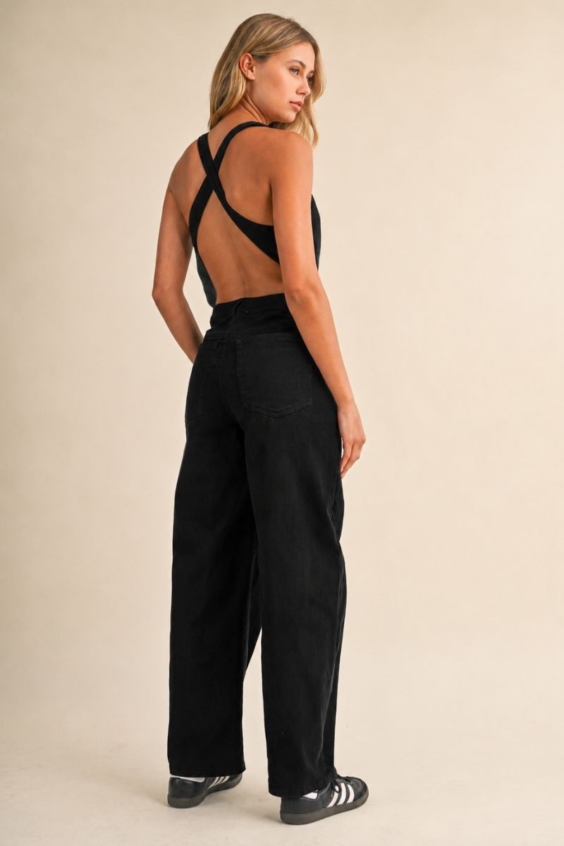 2762 Stretch Barrel Jumpsuit