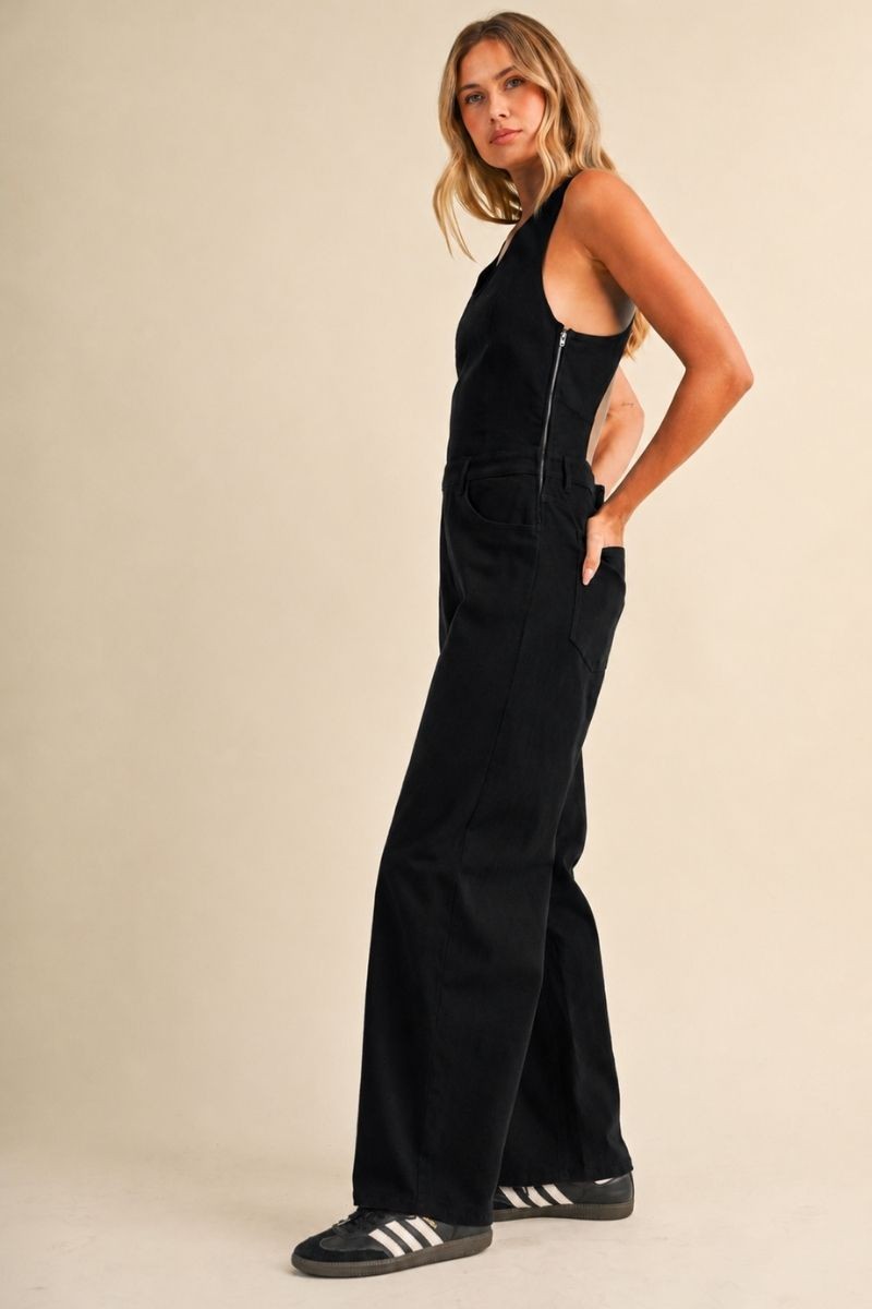 2762 Stretch Barrel Jumpsuit