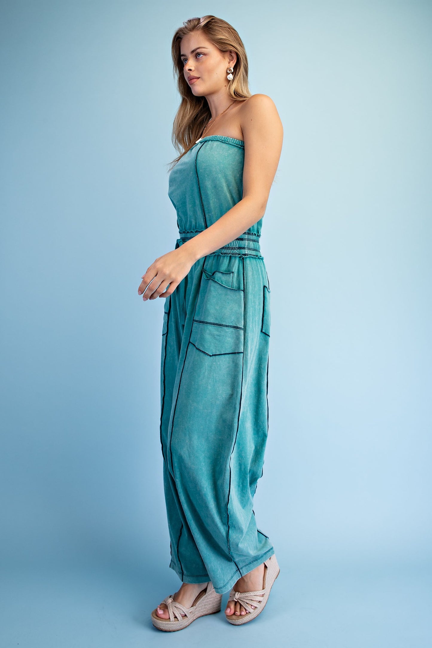 2499 Strapless Jumpsuit