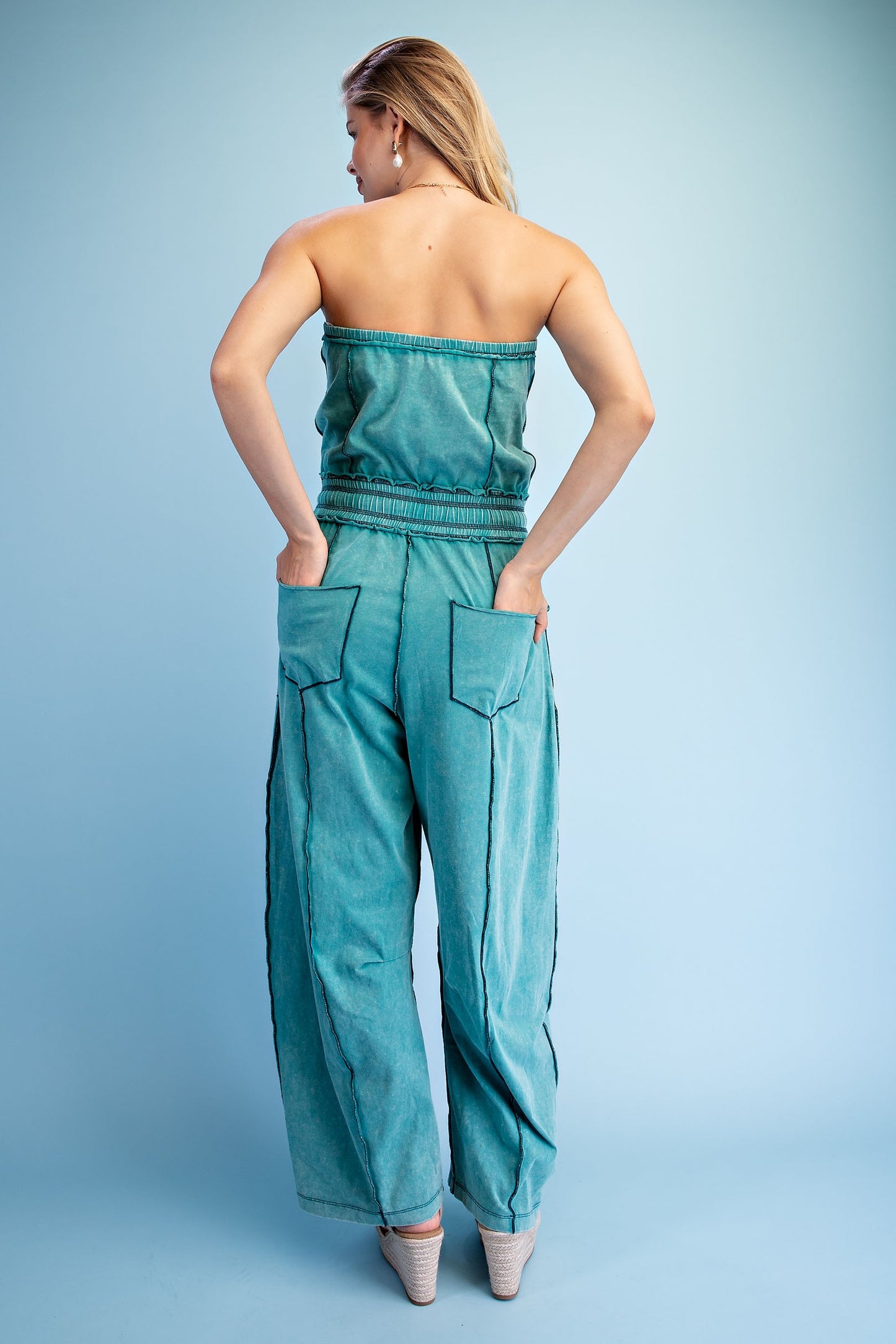 2499 Strapless Jumpsuit