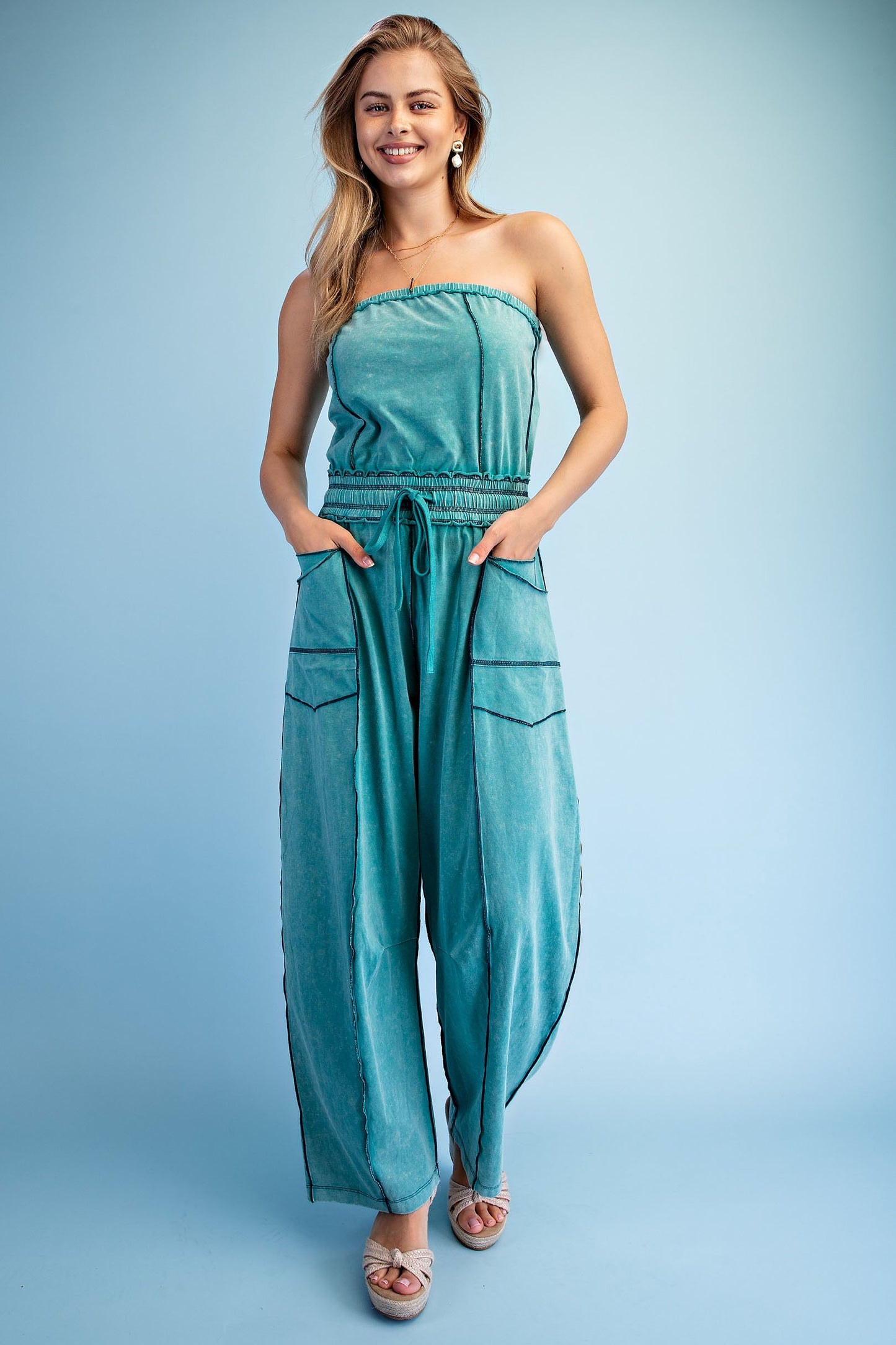 2499 Strapless Jumpsuit