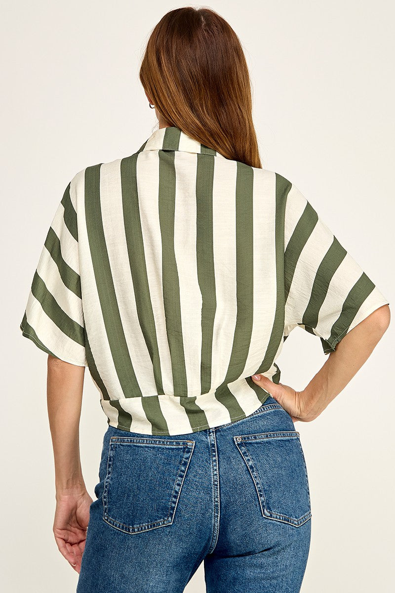 2545 Striped Knot Shirt