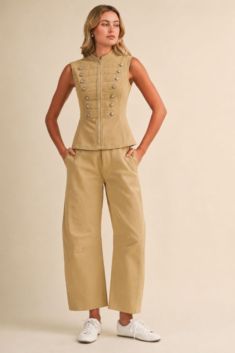 2684 Napoleon Vest & Barrel Pant Set