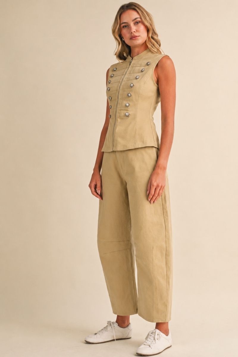 2684 Napoleon Vest & Barrel Pant Set