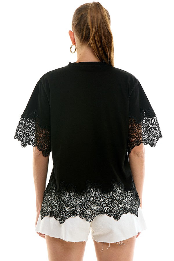 2578 Lace T-Shirt