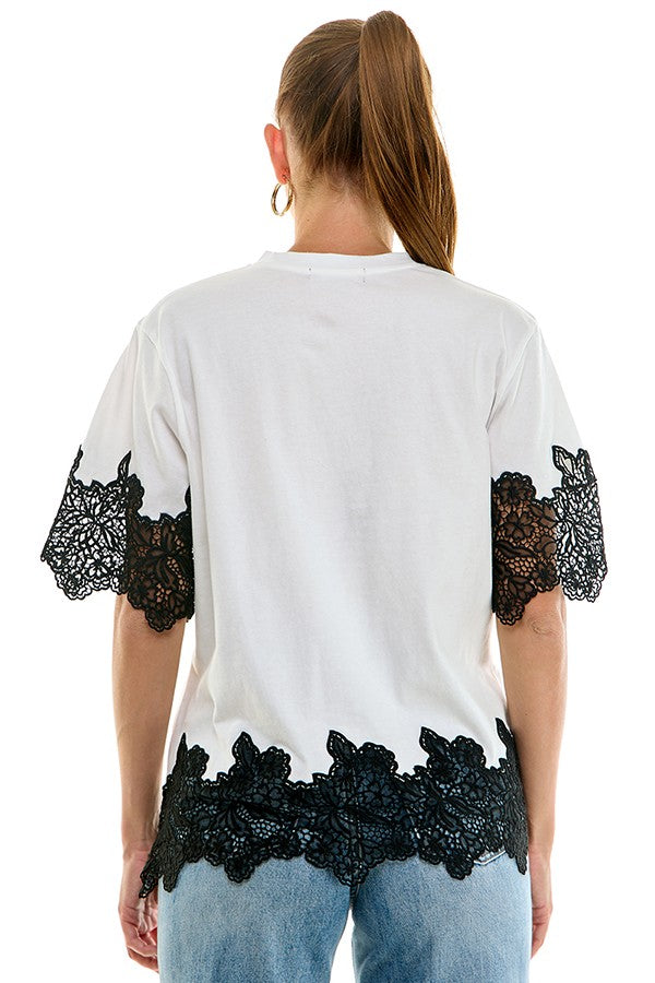 2578 Lace T-Shirt