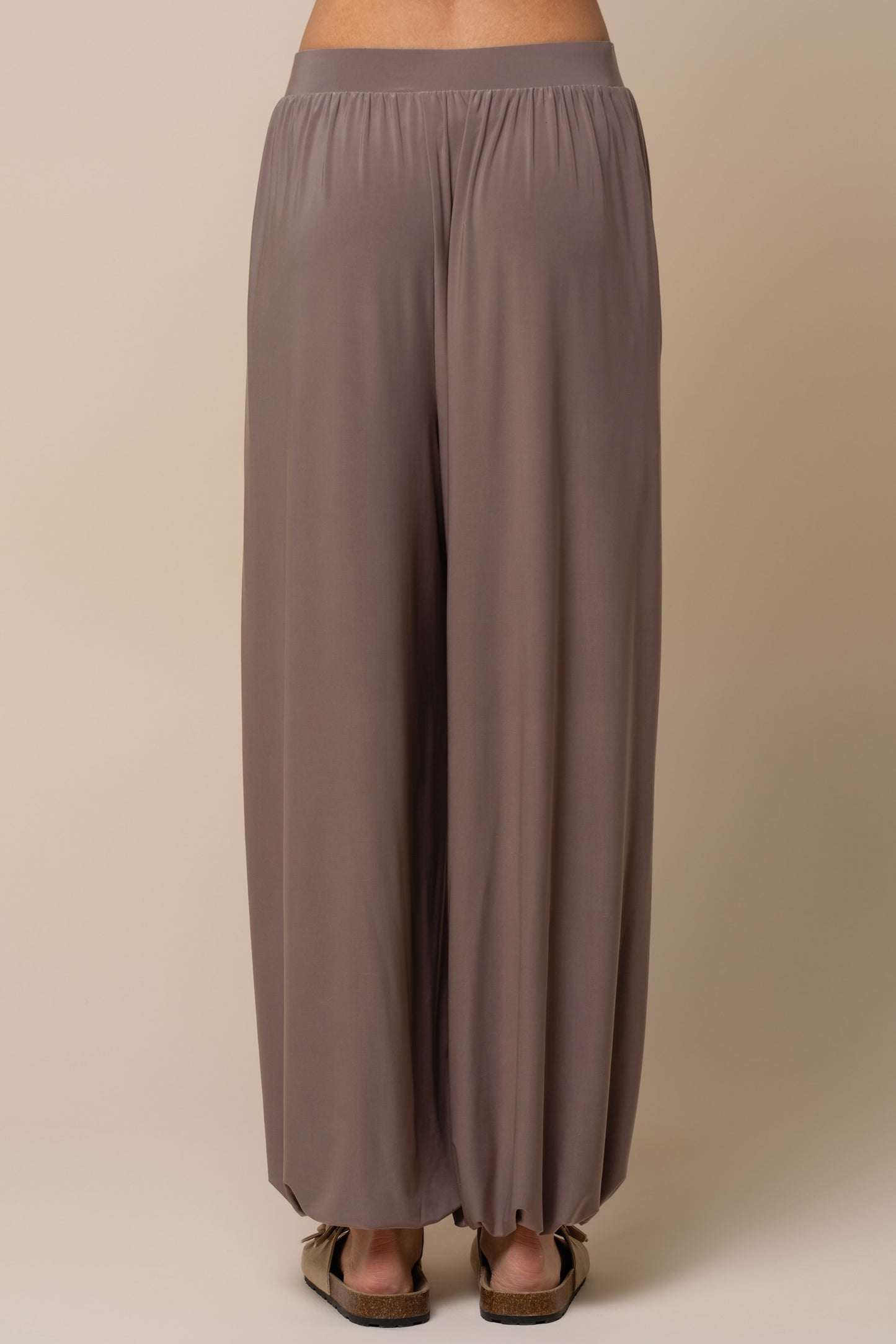 2620 Mocha Halter Top & Bubble Pant