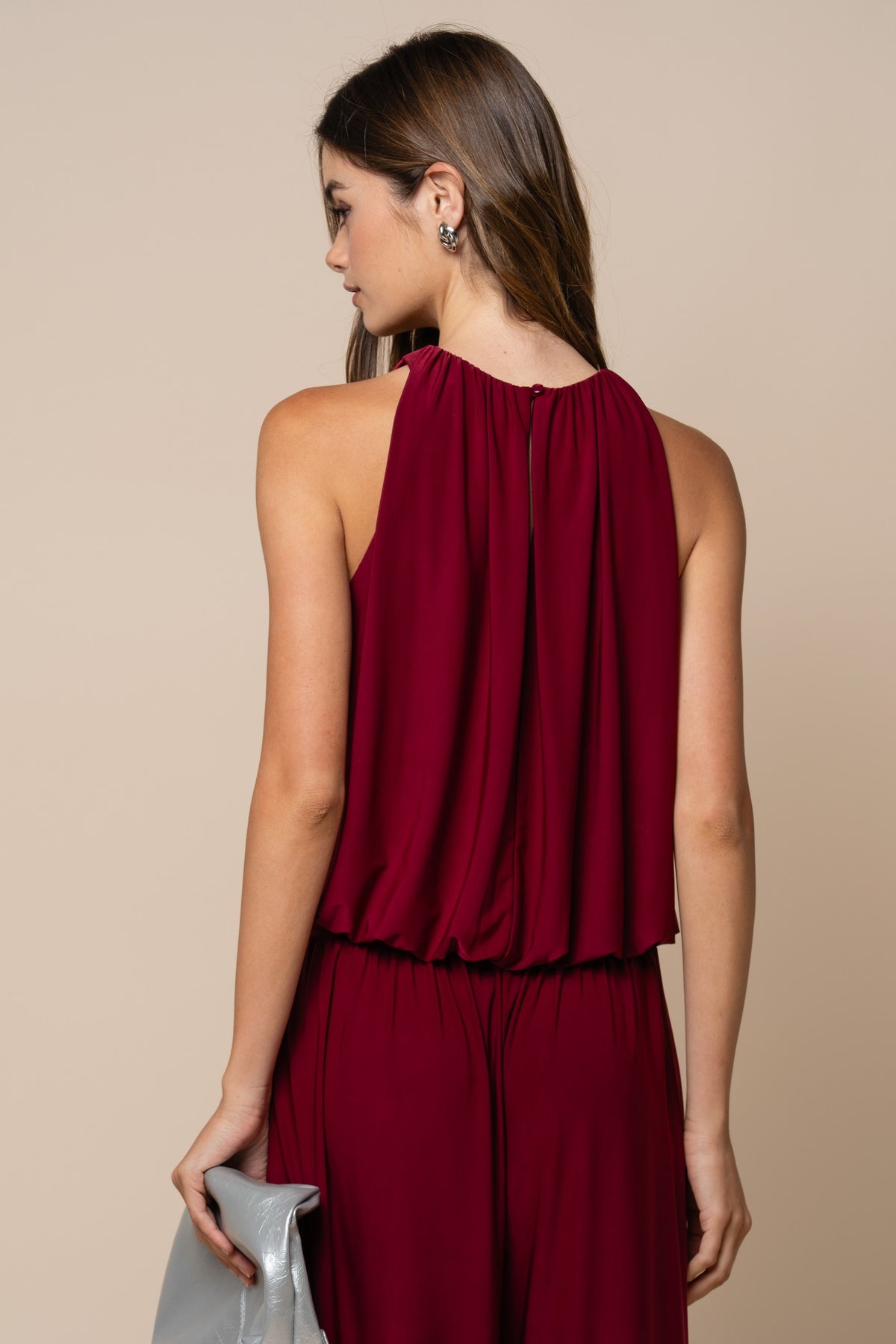 27191 Halter Bubble Top