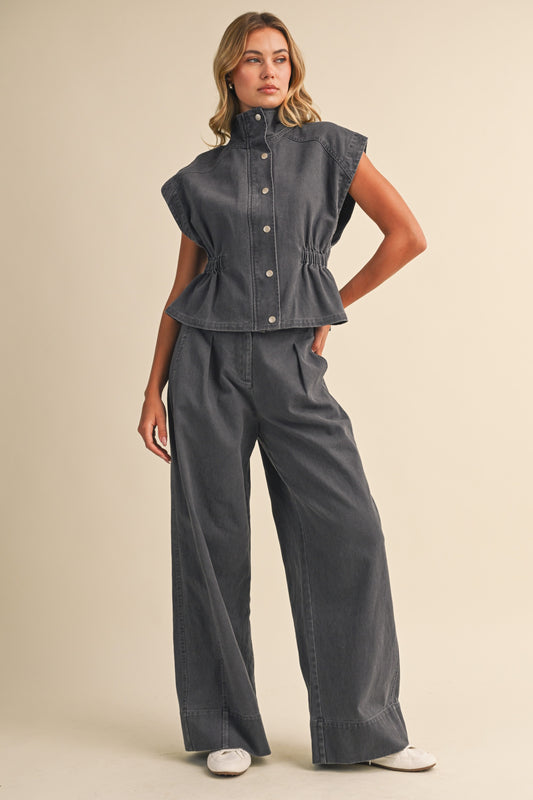2752 High Collar Denim