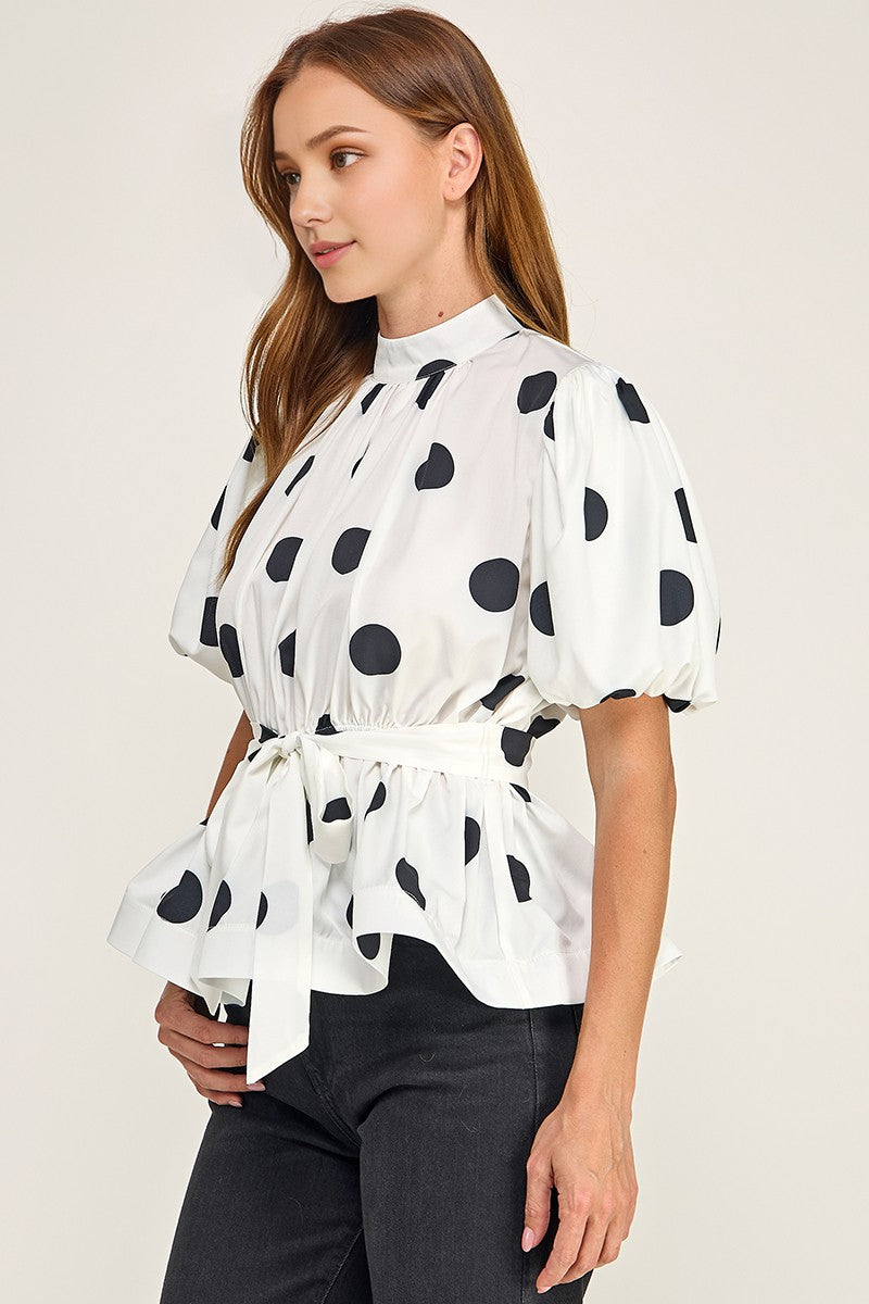 2548 Polka Dots Shirt