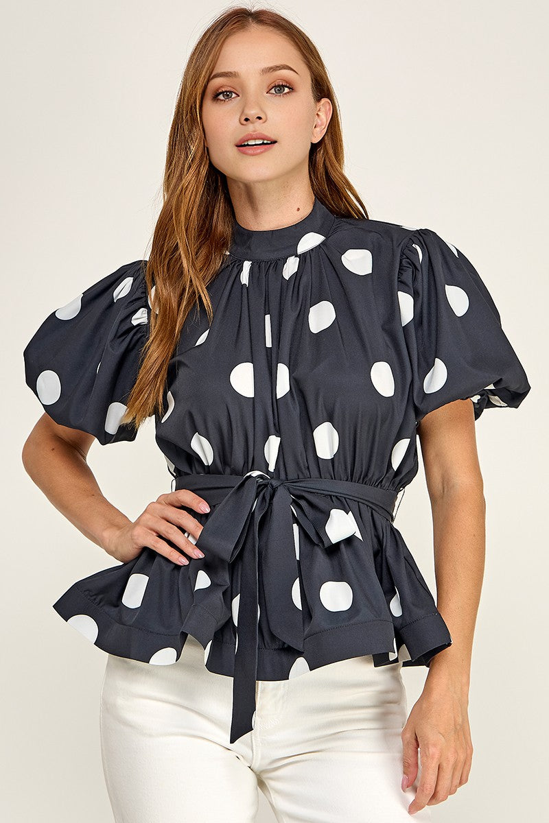 2548 Polka Dots Shirt