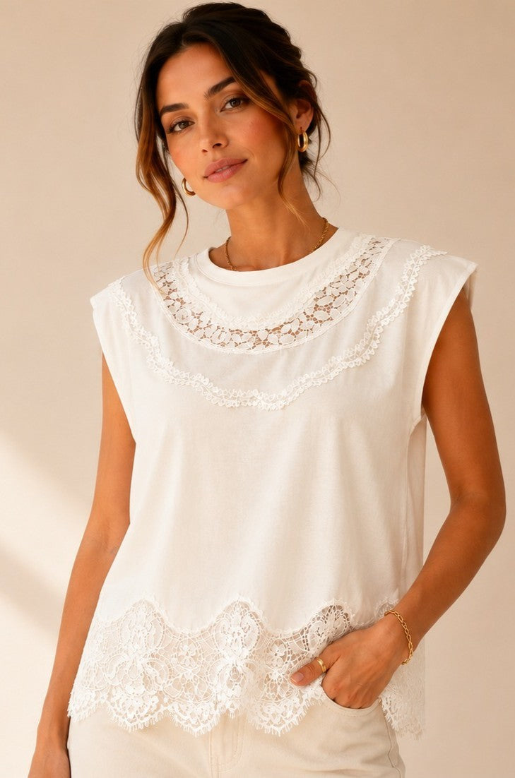 2595 Lace T-Shirt
