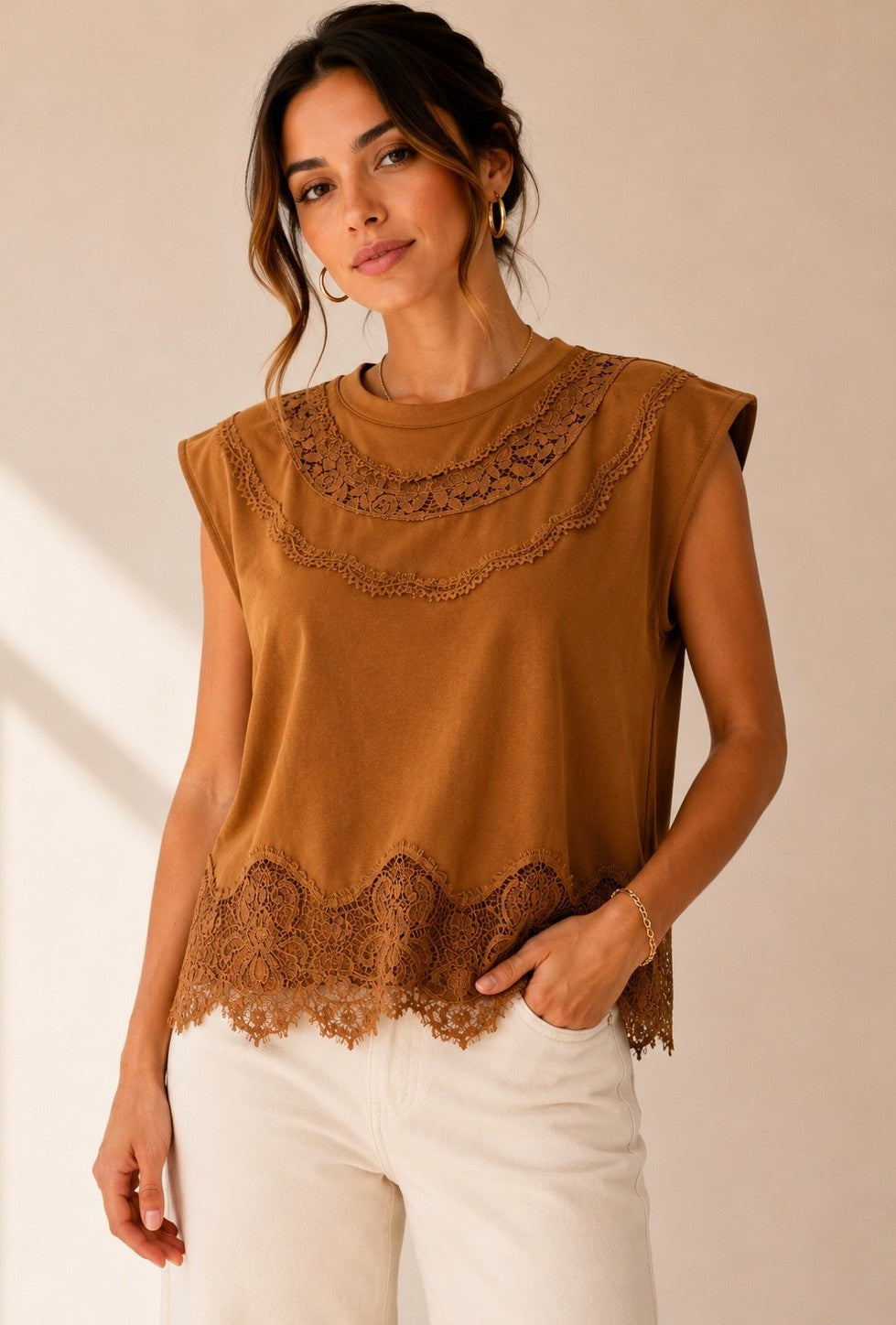 2595 Lace T-Shirt