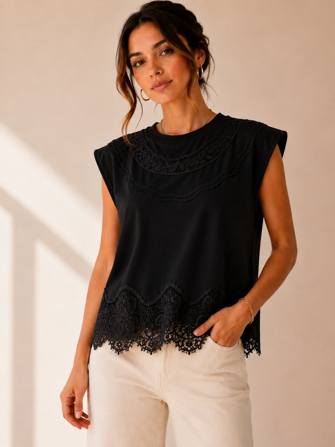 2595 Lace T-Shirt
