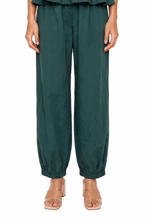 2731 Peplum & Alladin Pant Set