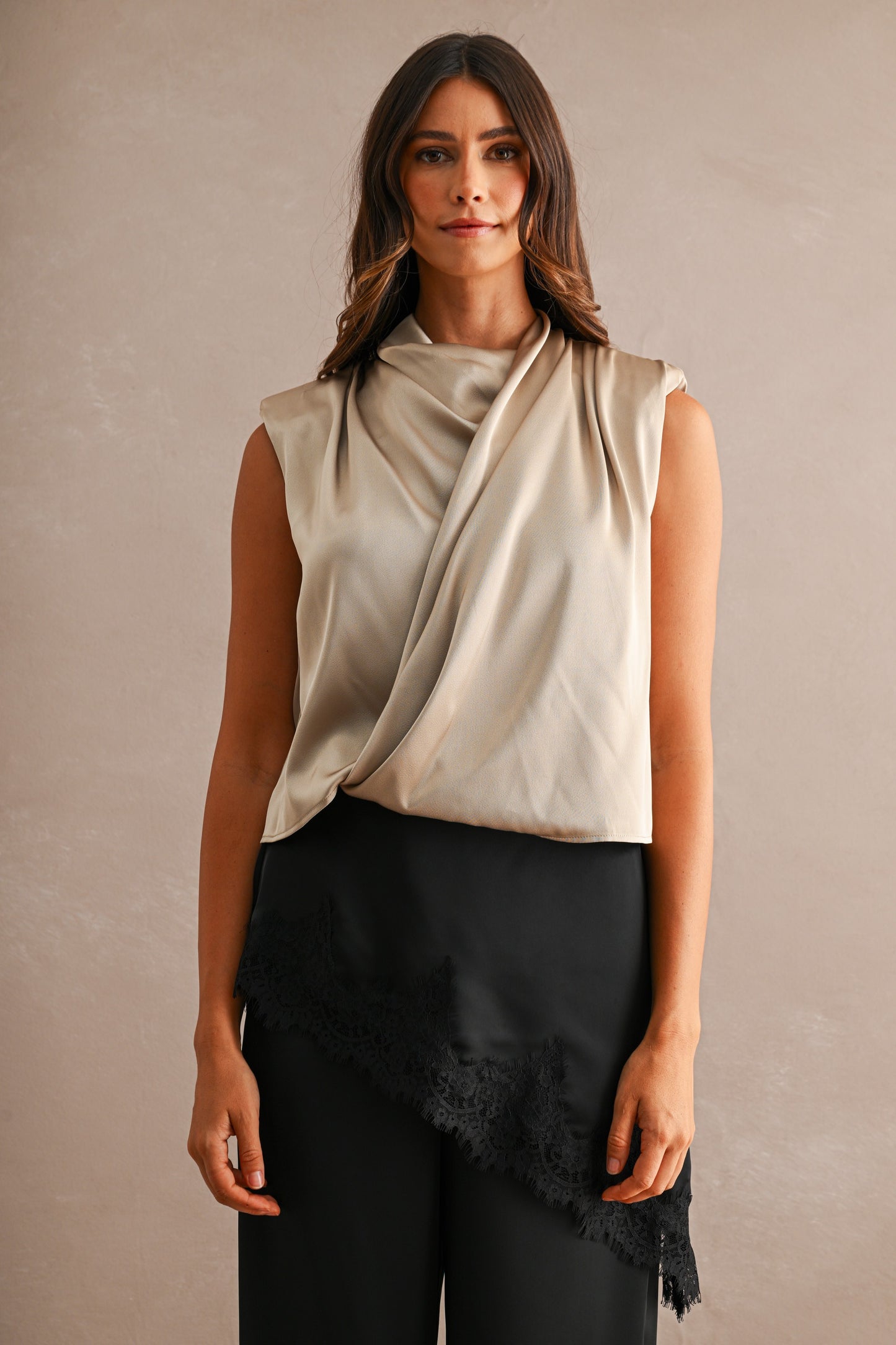 2644 Satin Top