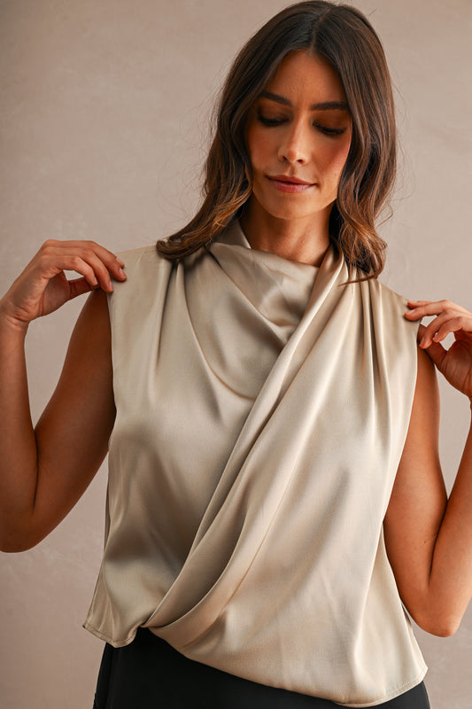 2644 Satin Top
