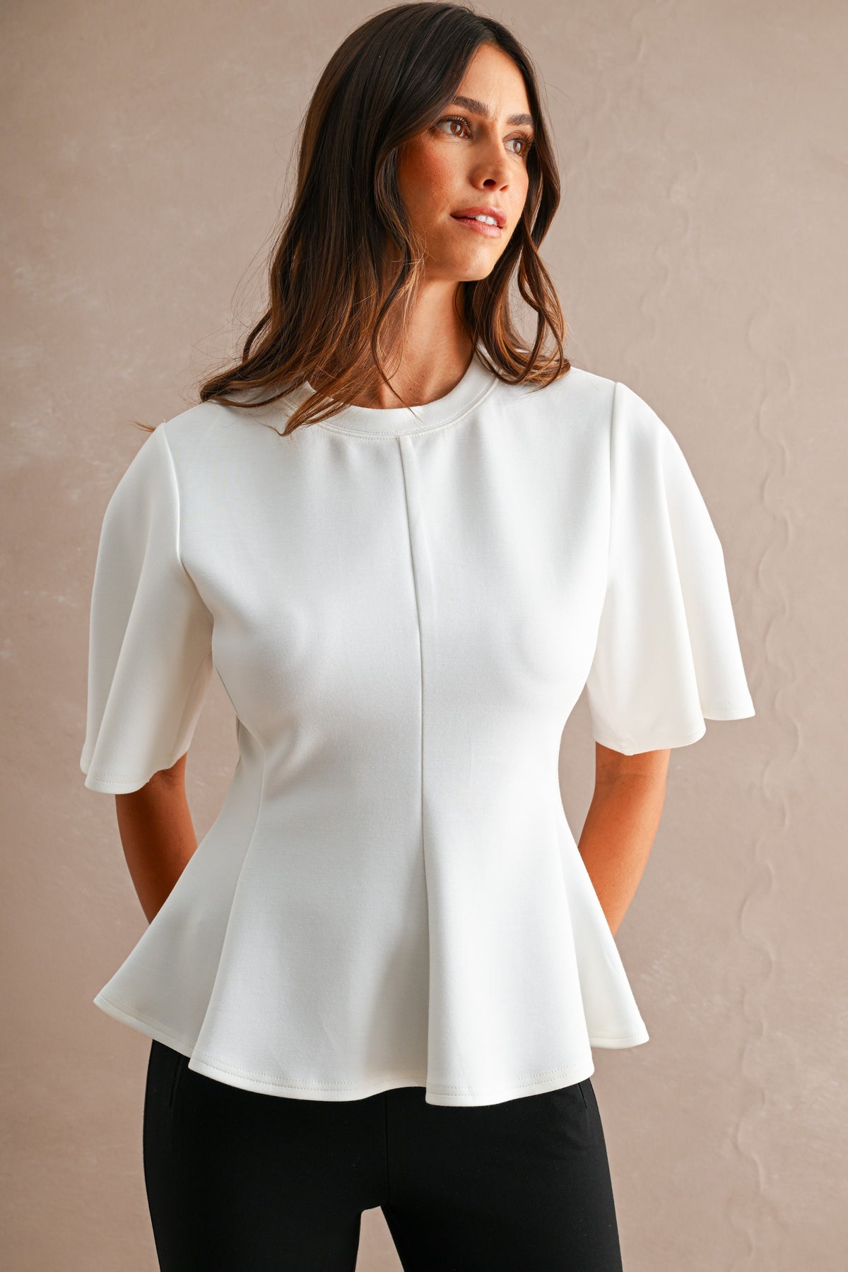 2688 Peplum Shirt