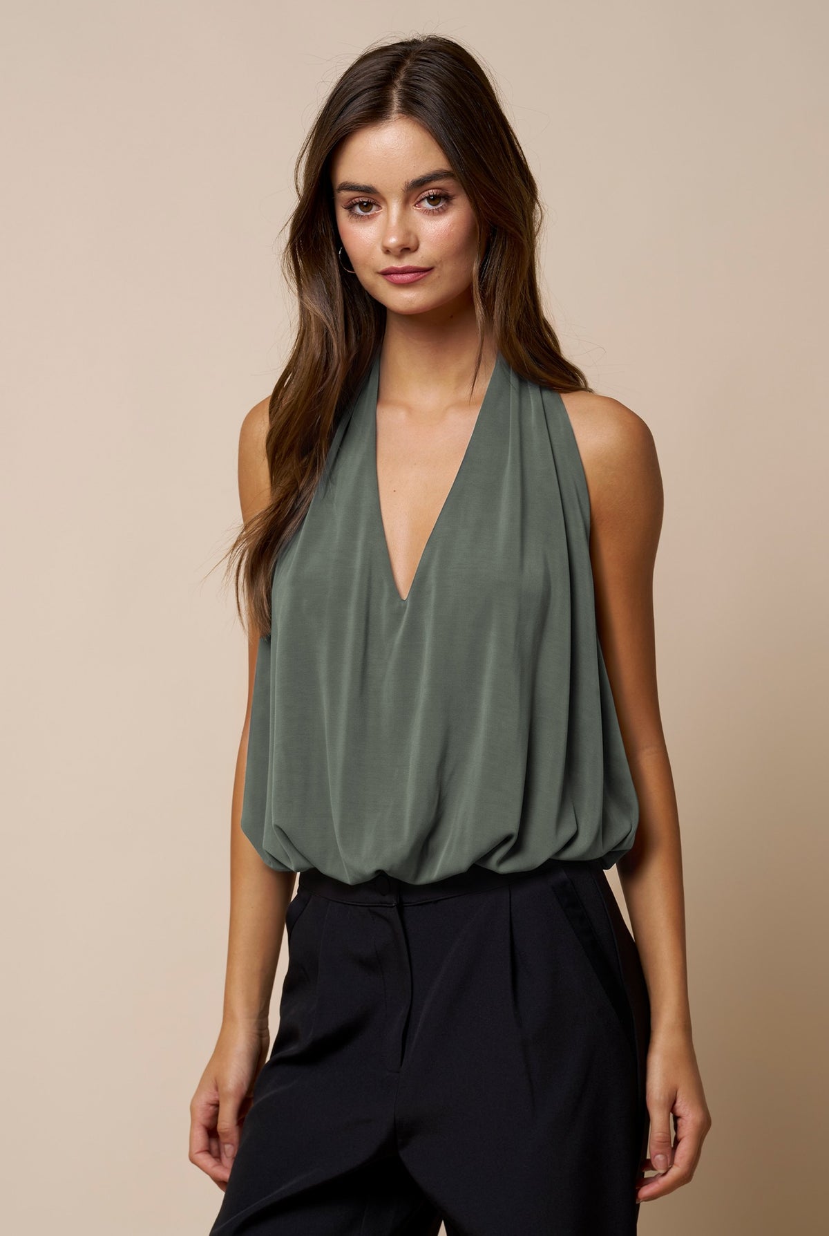 2778 Halter Bubble Top