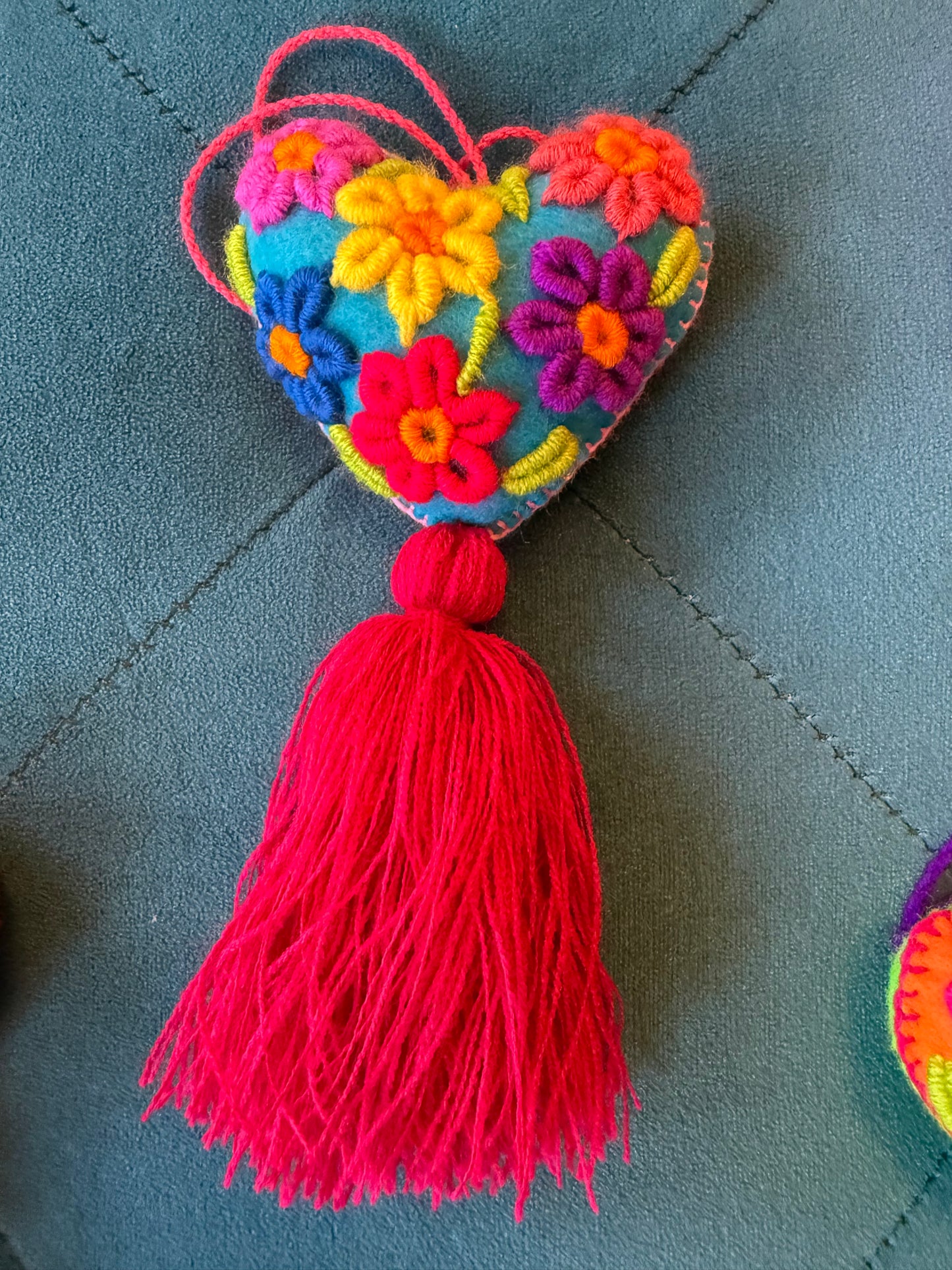 2130 Heart Bag Charm