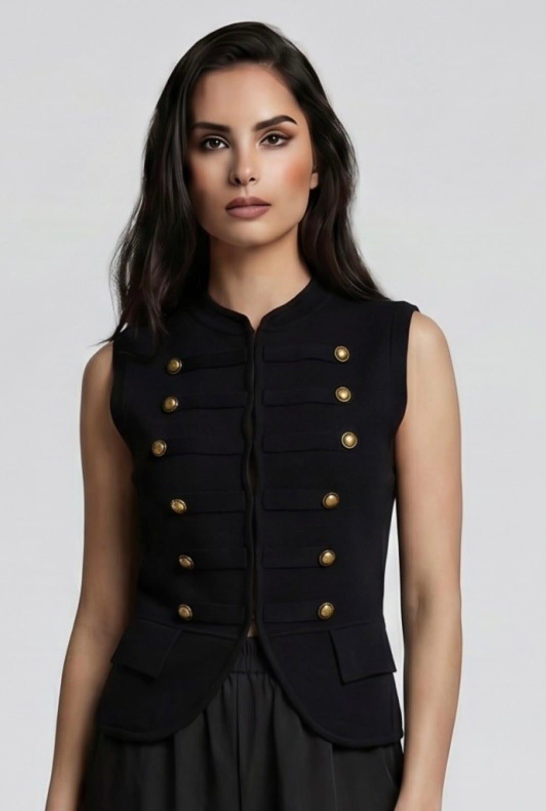 2571 Napoleon Zipper Vest