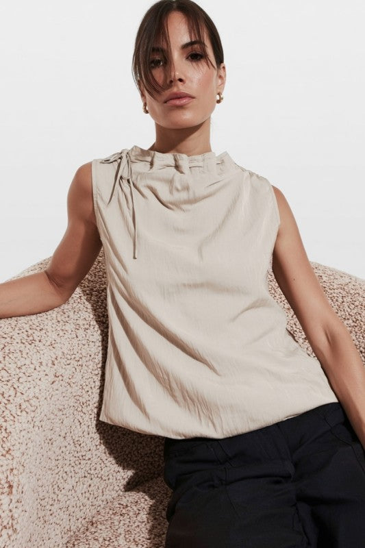 1852 Mock Neck Top