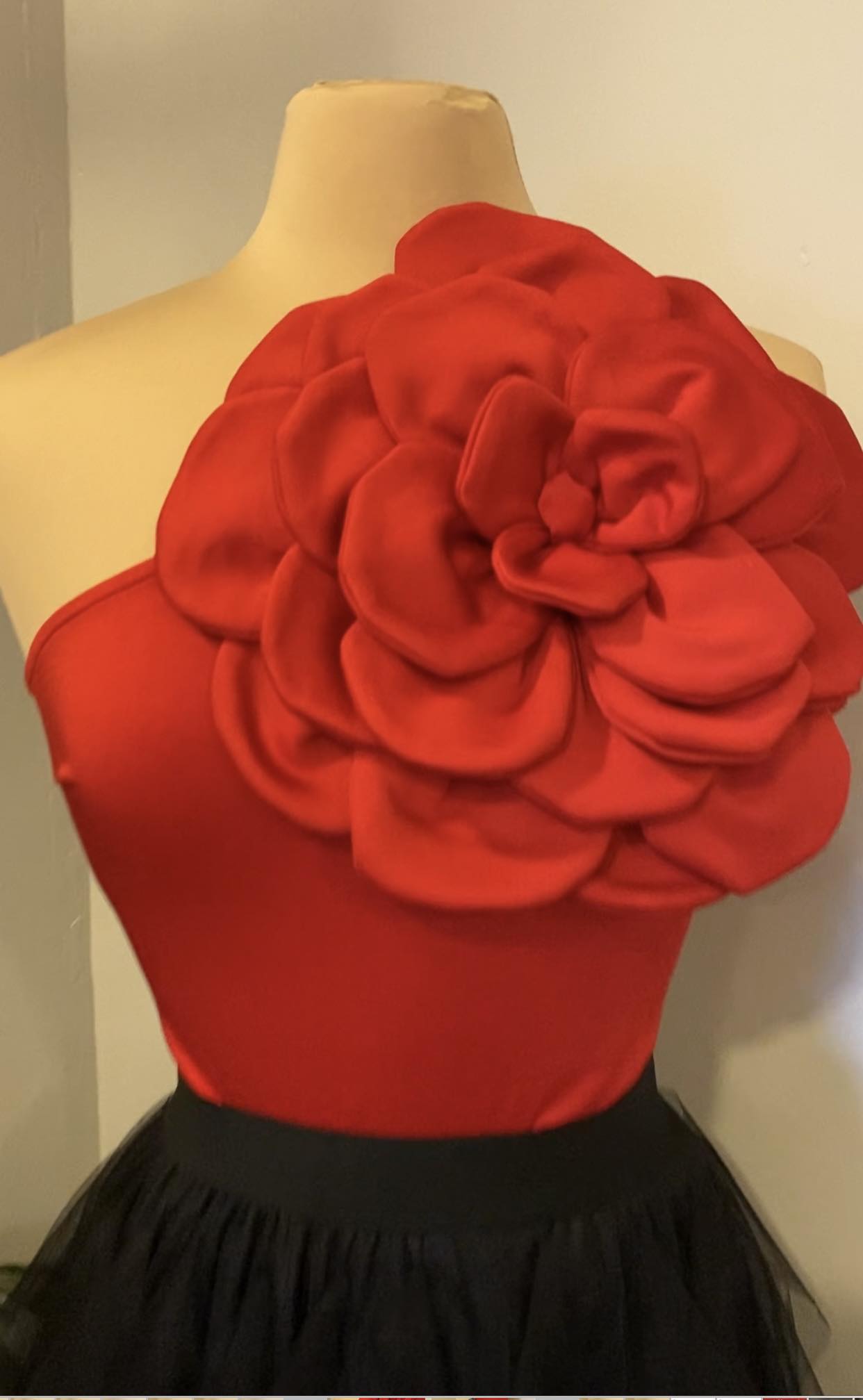 1025 Big Flower Bodysuit