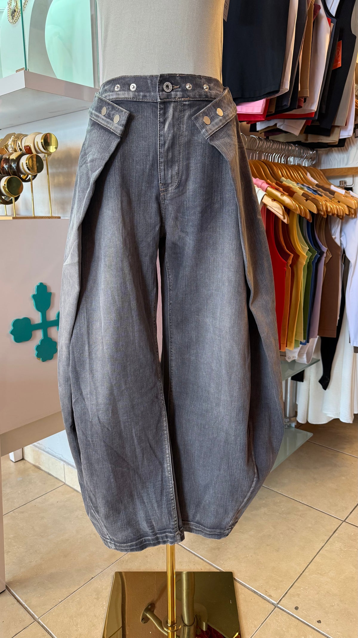2692 Denim Barrel Pant