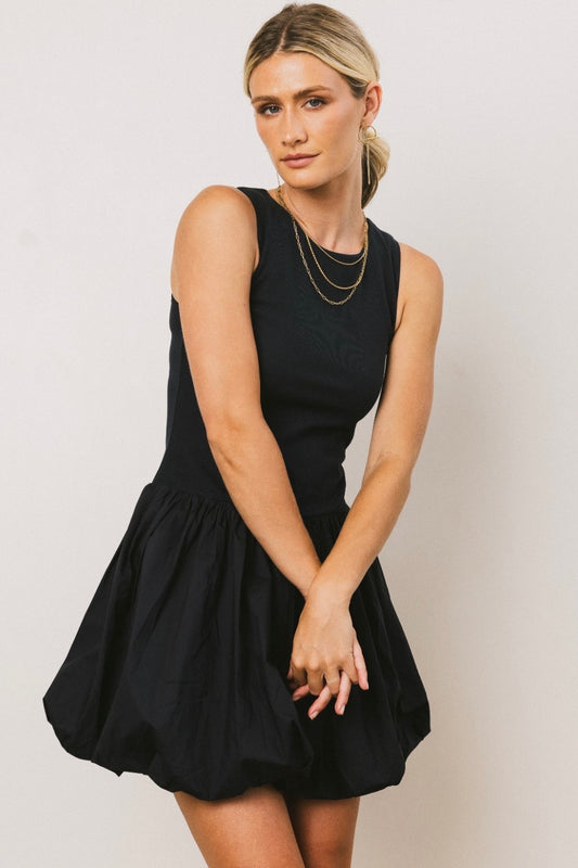 1846 Sleeveless Bubble Skirt Dress