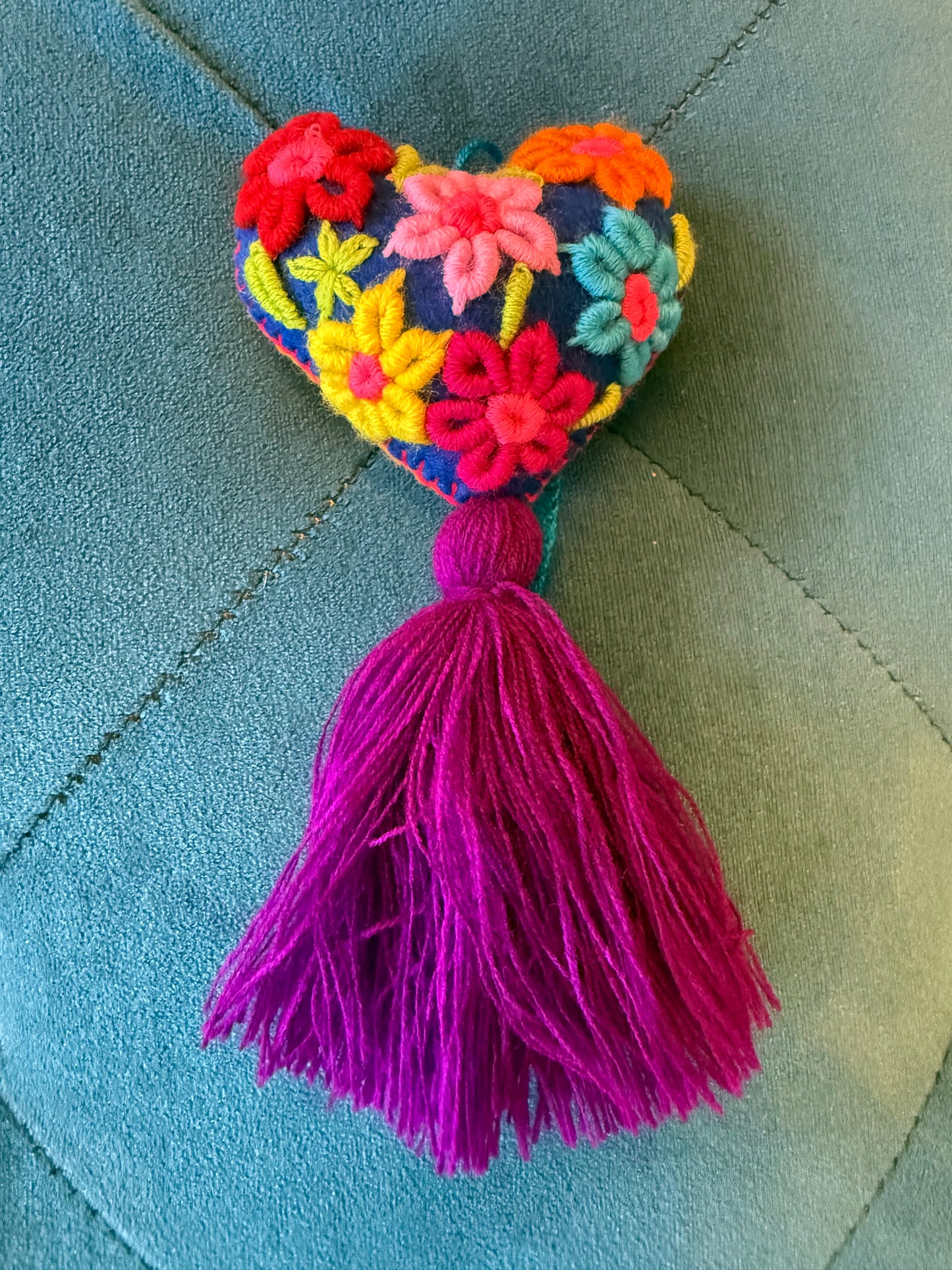 2130 Heart Bag Charm