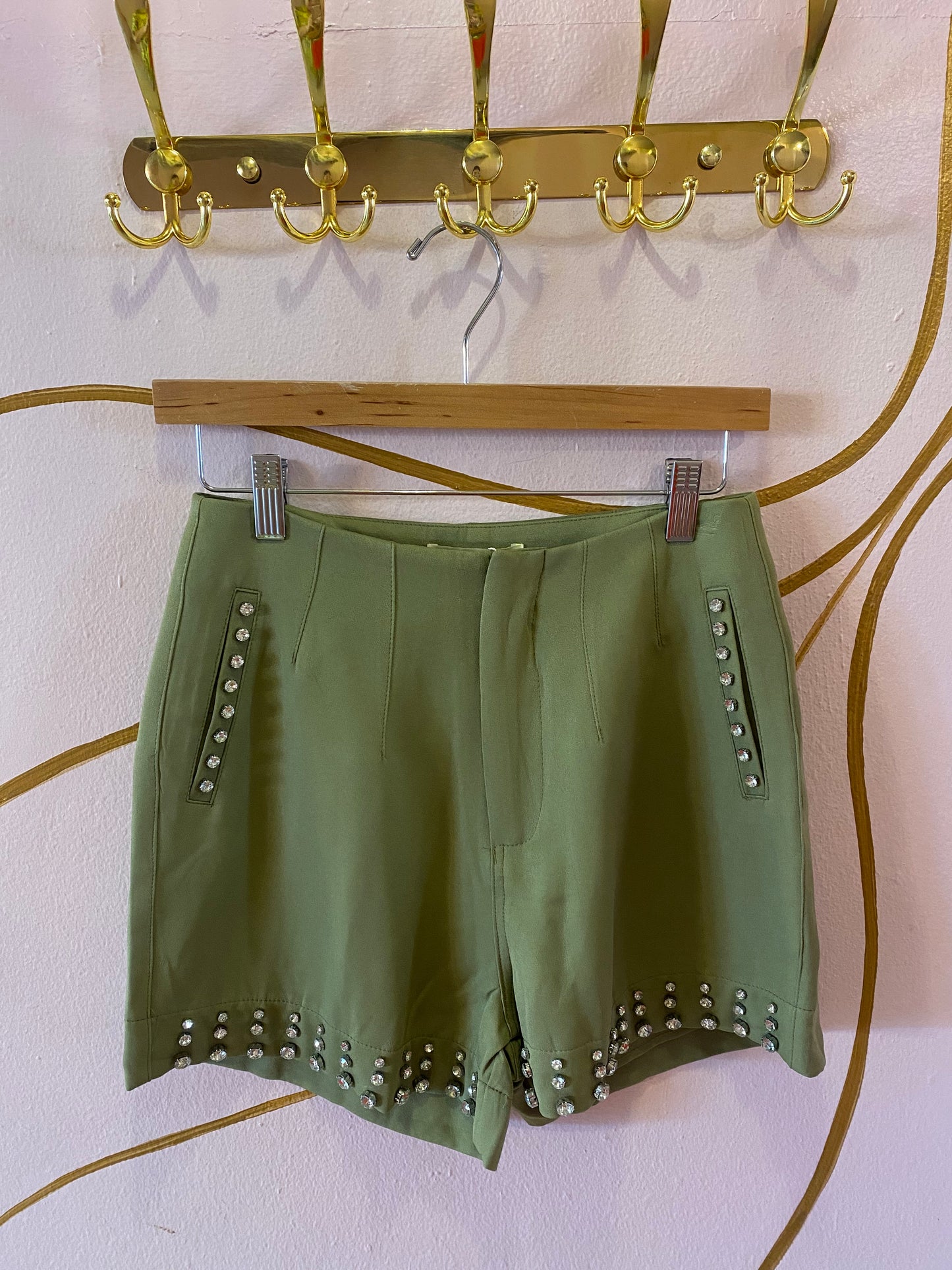 Rhinestones Short