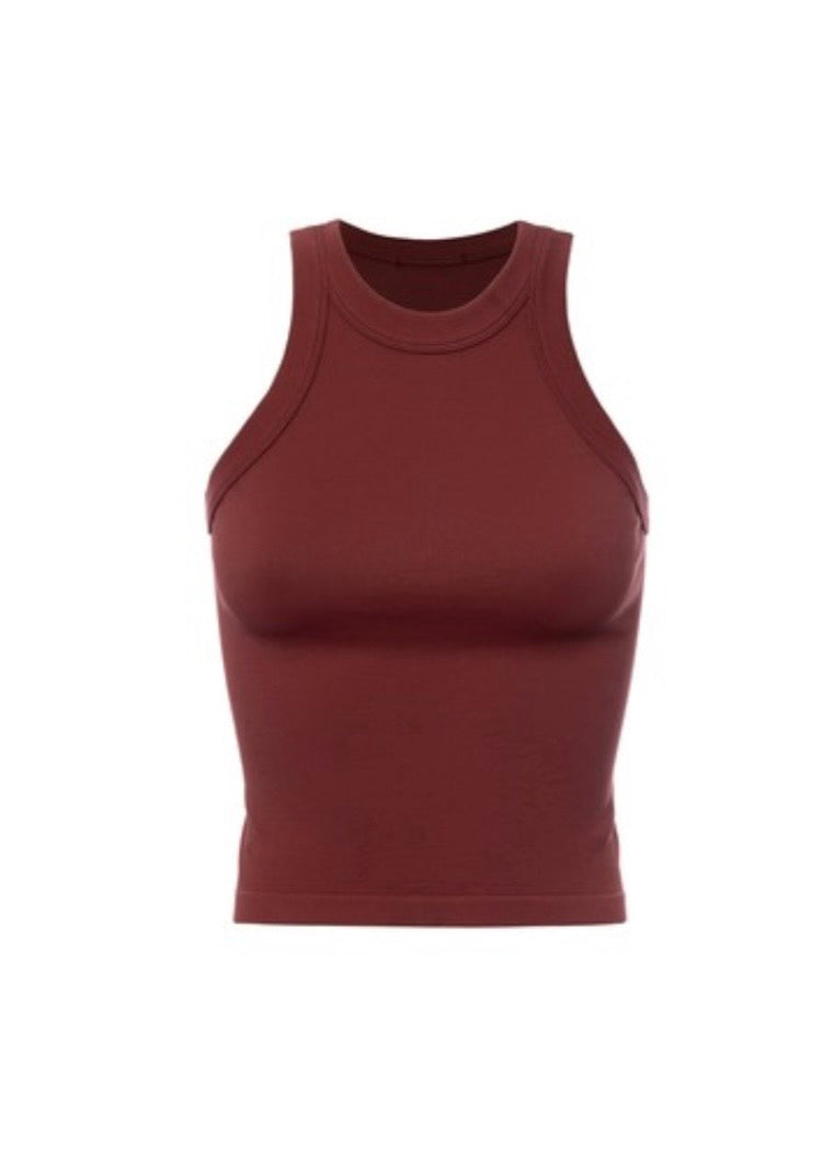 1350 Ribbed Basic Tank Top