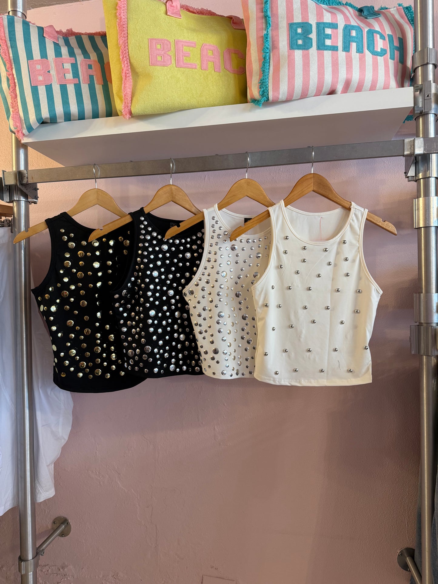 2208 Studded Tank Top