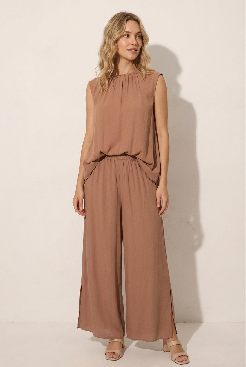 2526 Flowy Pant Set