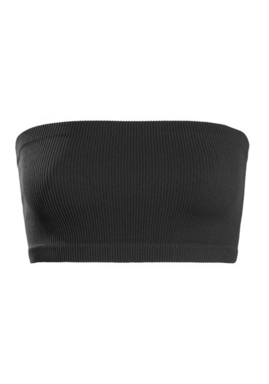 1044 Basic Ribbed Tube Top