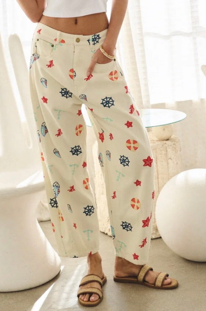 2503 Marine Barrel Pant