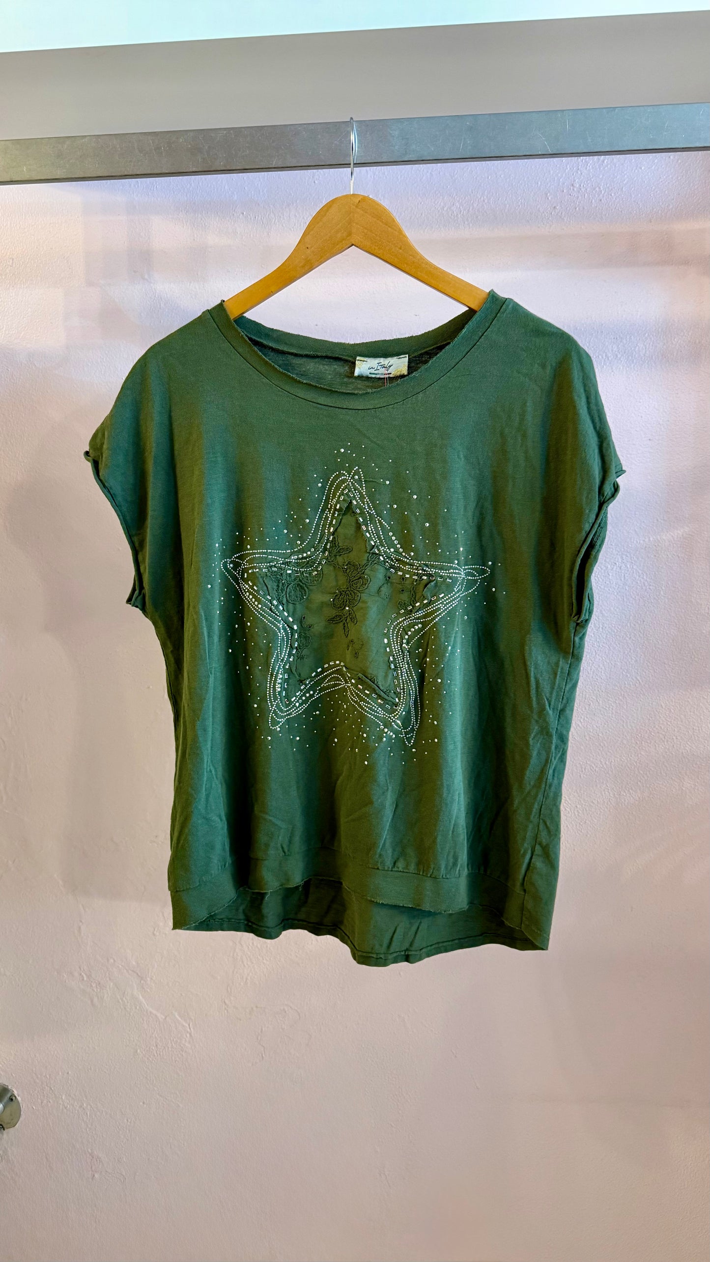2604 Made In Italy Star T-Shirt
