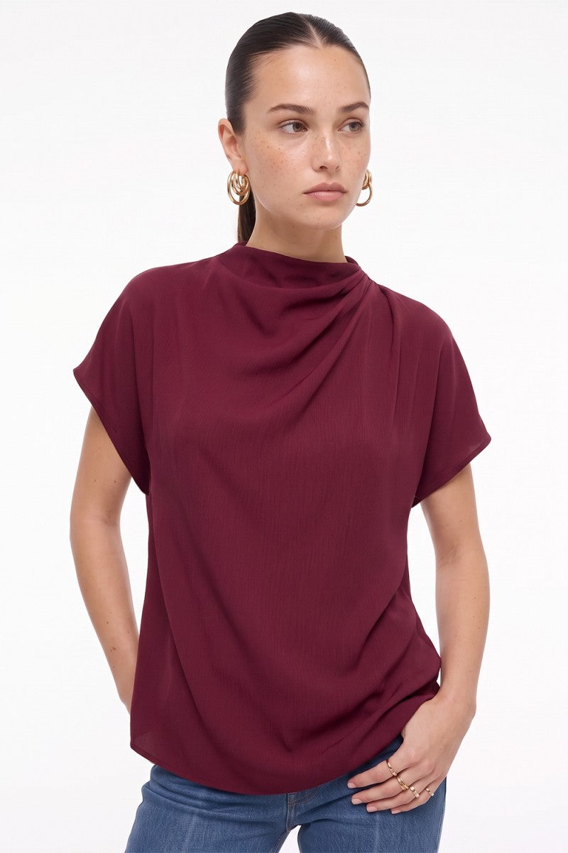 2773 Mock Neck Top