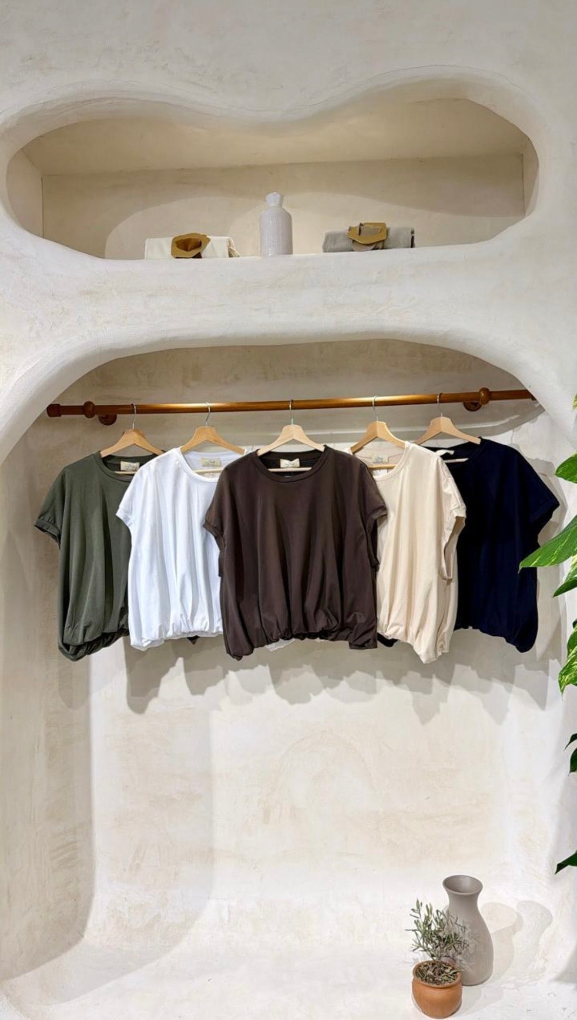 2615 Made In Italy Onesize Bubble T-Shirt