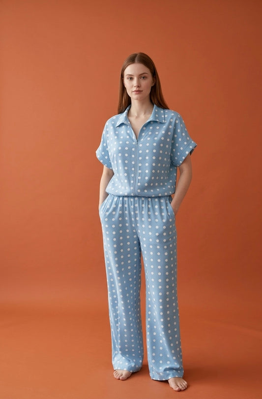 2403 Italian Onesize Polka Dots Travel Set