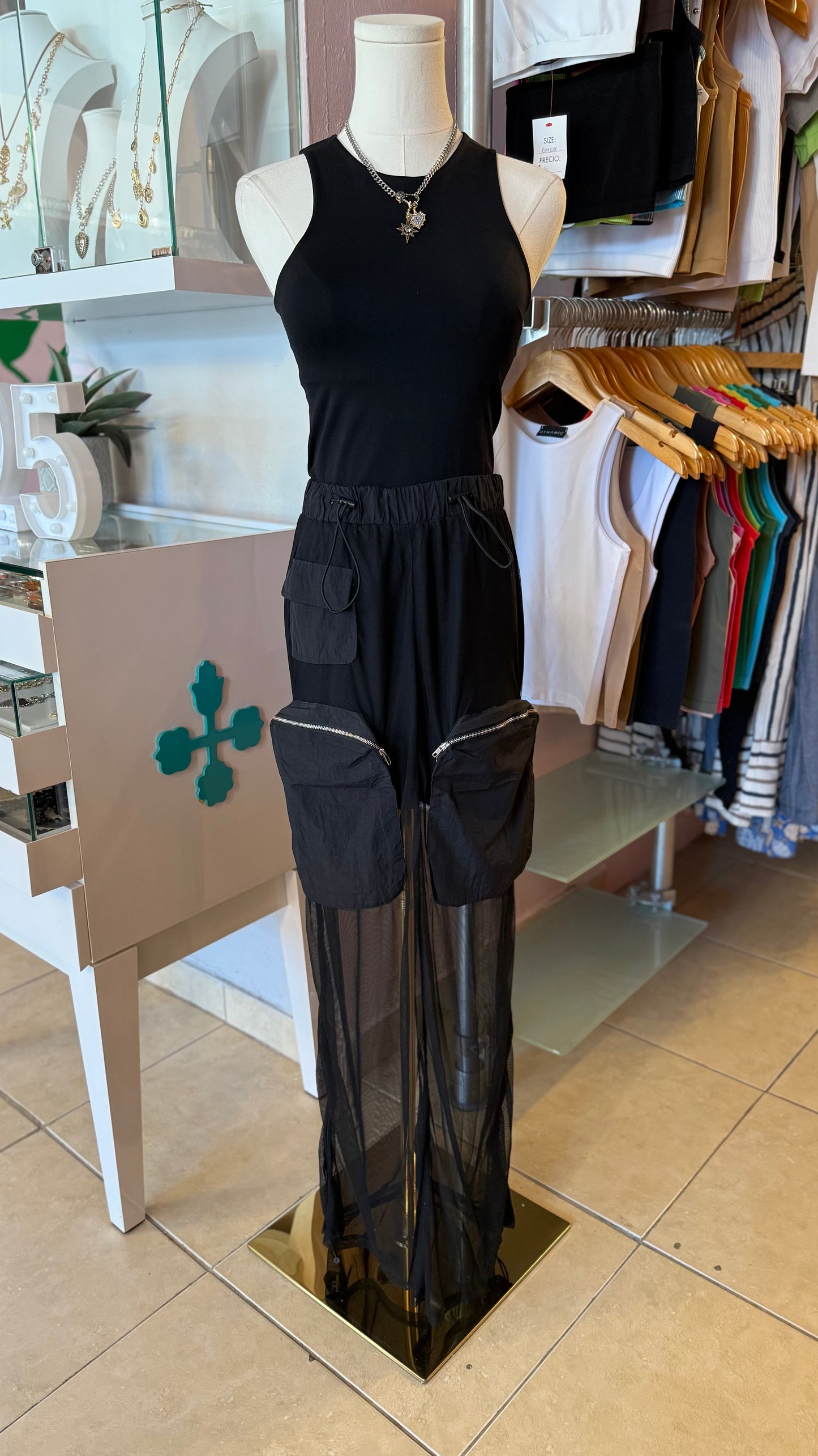 1703 Cargo Pockets Skirt