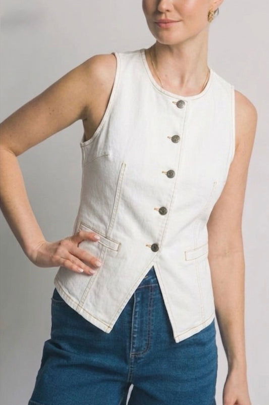 2092 Denim Vest
