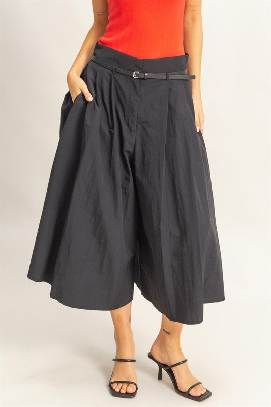 1378 Culotte Pant With Belt