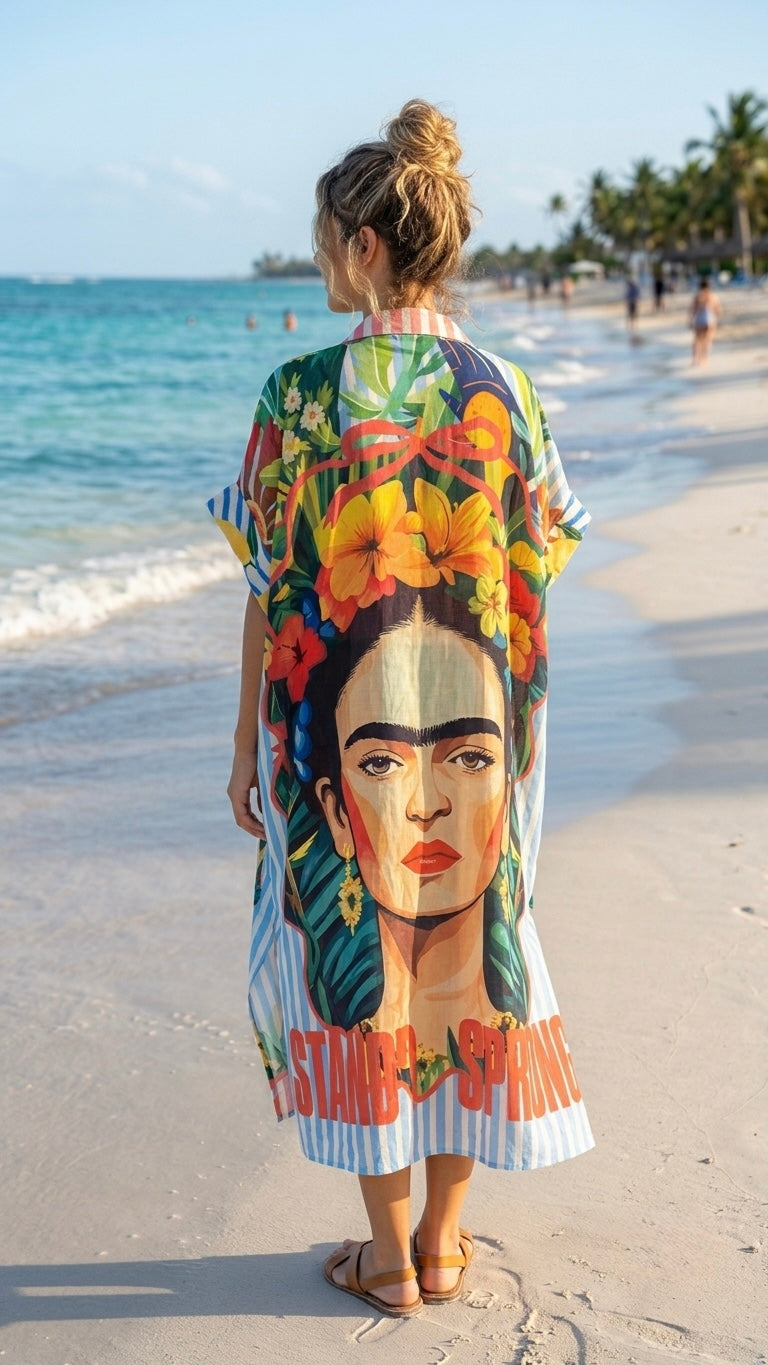 2492 Palm Heart Onesize Italian Oversized Dress